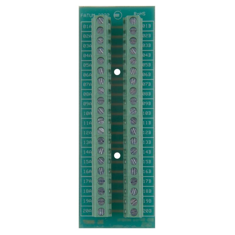 Alarmtech Kopplingsplint 20 Pol 2,5mm