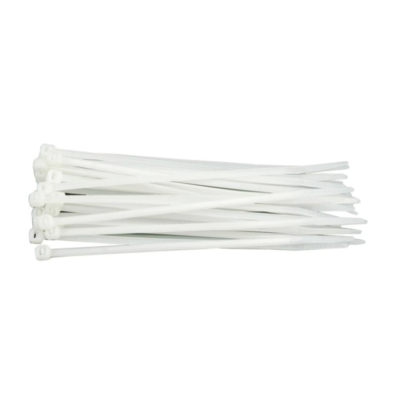 Buntband Nylon 430x4,8mm Vit 100st Vorel
