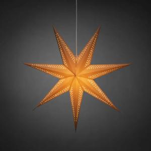 Paper Star 78cm E14 IP20 Brown Konstsmide