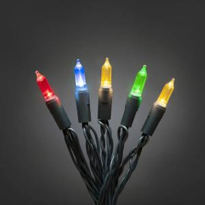 Light String 80 Multicolored LED IP44 Green Konstsmide