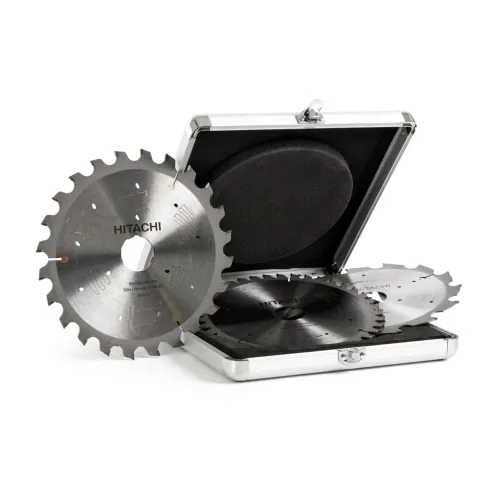 Sågklinga Hikoki 190MM Sats 3 st 24/48/60 Tänder 30mm Hål
