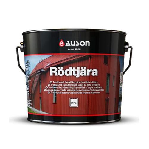 Auson Trätjära Pigment Röd 2,7 Liter