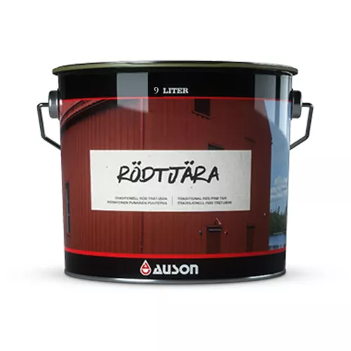 trätjära rödtjära röd pigment 9 liter