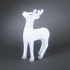 Reindeer Acrylic 176 White LED 60cm 24V/IP44, Konstsmide