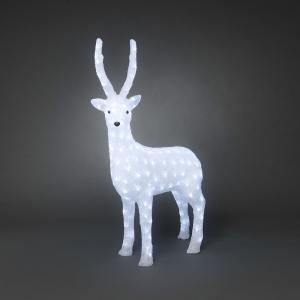 Reindeer Acrylic 160 White LED 105 cm 24V/IP44, Konstsmide