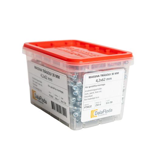 Golvskruv 4,2x62mm 250st Dalafloda