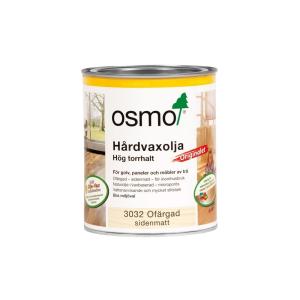 Hårdvaxolja 3032 Ofärgad Sidenmatt 0,125 Liter Osmo