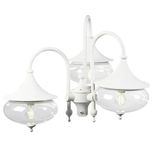Libra 3-Arm Lantern Without Post E27 230-240V IP23 White Konstsmide
