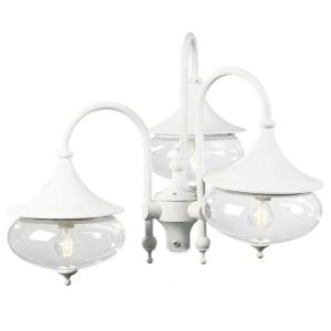 Libra 3-Arm Lantern Without Post E27 230-240V IP23 White Konstsmide