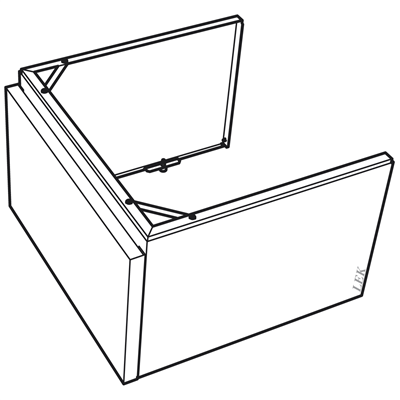 Överskåp Till NIBE F-730, F-750, F-