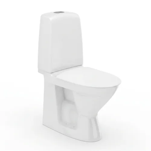 Ifö Spira Toalettstol 6260 Inbyggt S-Lås Rimfree Mjuksits för Limning