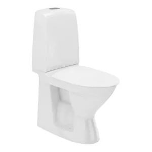 Ifö Spira Toalett 6260 Inbyggt S-Lås Mjukstängande Hårdsits Rimfree