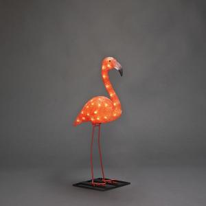 Flamingo Acrylic 48 Amber LED 70 cm 24V/IP44, Konstsmide