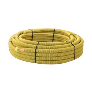 Wavin DVR Kabelrör Gul 50mmx50m