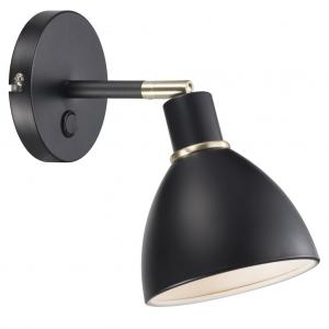 Ray Wall Lamp Black, nordlux 63191003