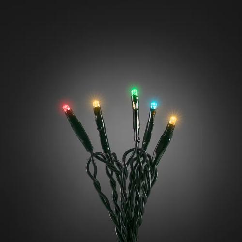 Lyskæde 35 Flerfarvede LED IP20 Grøn Konstsmide