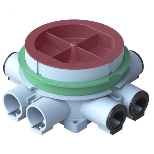 Ceiling box Single/Double IP3X Blue ABB