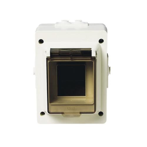 Aqua-Stark Kapsling IP44 3-Modul Polarvit