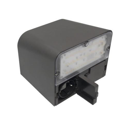 Viva Udendørs Væglampe 2-Udtag 10W 220-240V 1200lm 830/840 IP44 Grafit Legrand