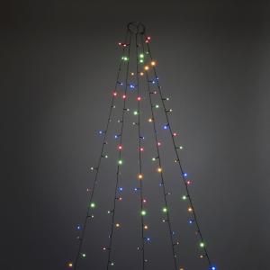 Julgransslinga 150 LED, Flerfärgad, Konstsmide