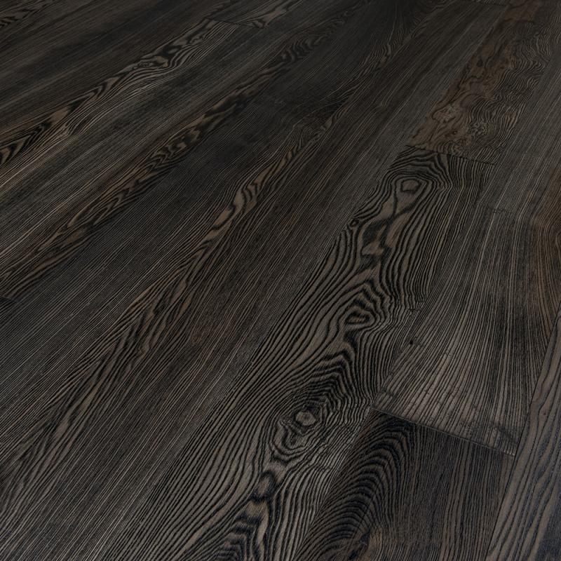 Massivt Trägolv NoblesseAsh, 20x137mm Onyx DalaFloda