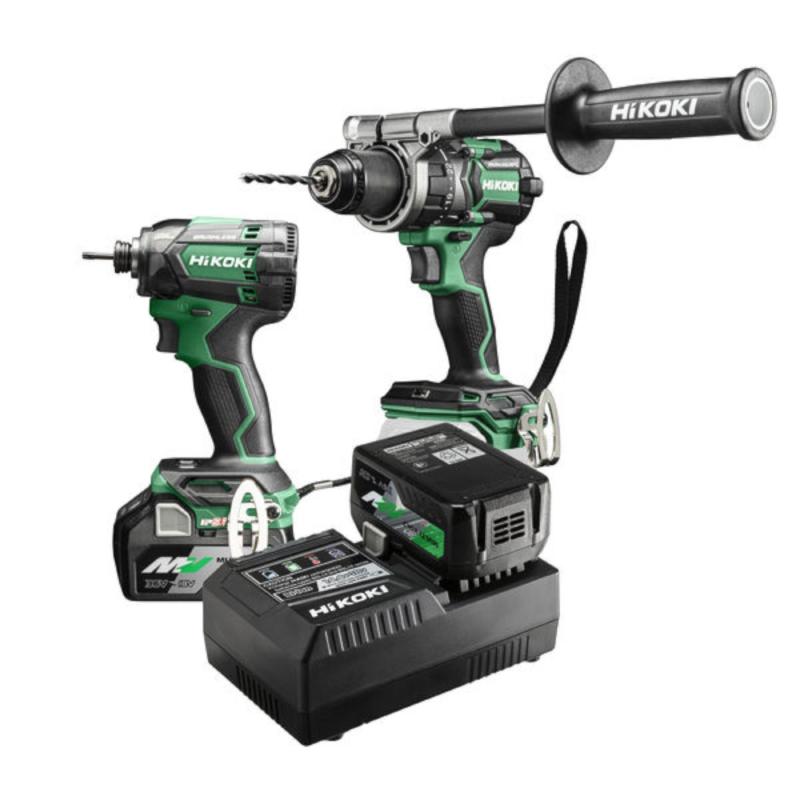 Combo Kit 18V KC18DC(DS/WH) 5,0Ah (MULTI VOLT), HiKOKI KC18DCWAZ