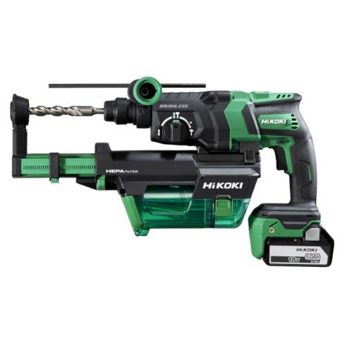 Combihammer (MULTI VOLT) DH36DPE 2.5Ah with Dust Extraction, Hikoki 68010153