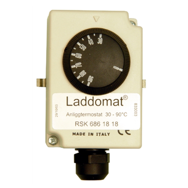 Laddomat Anliggningstermostat 30-90°C