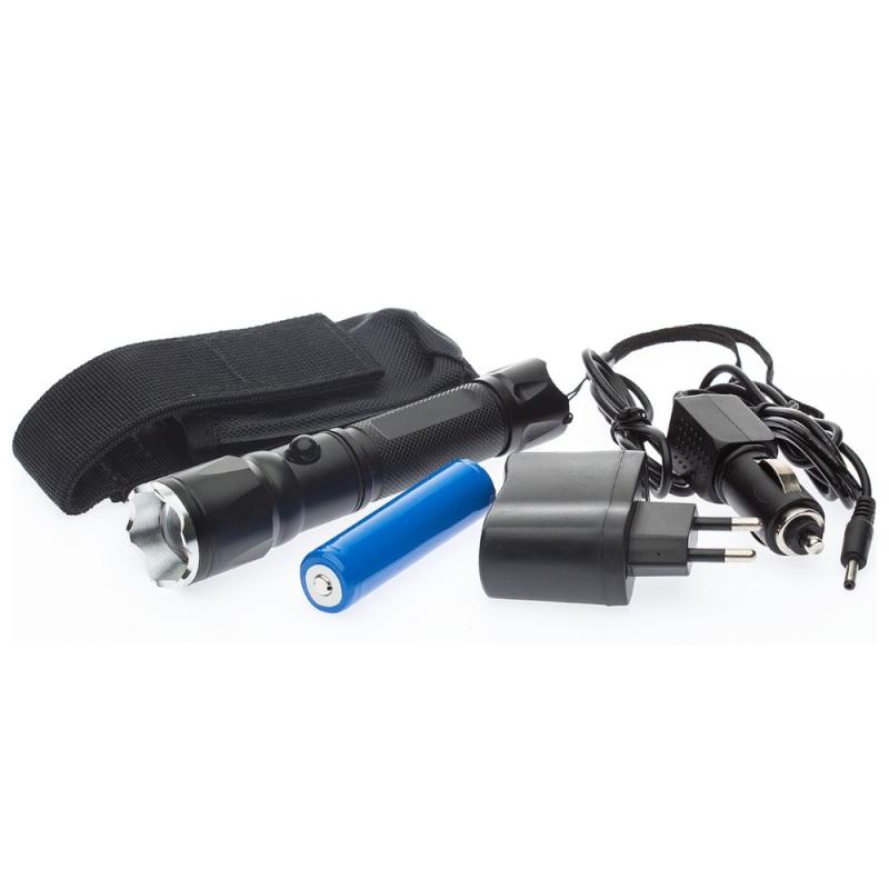 Ficklampa Uppladdningsbar 10W Viking