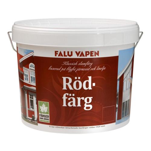 Rödfärg 10L Kokt Röd Falu Vapen
