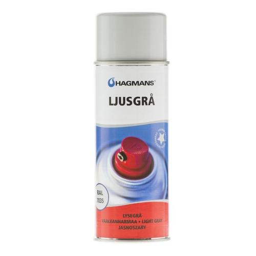 Sprayfärg 0,4 Liter Ljusgrå Hagmans