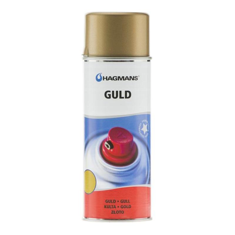 Spraymaling 0,4 Liter Guld Spray Hagmans