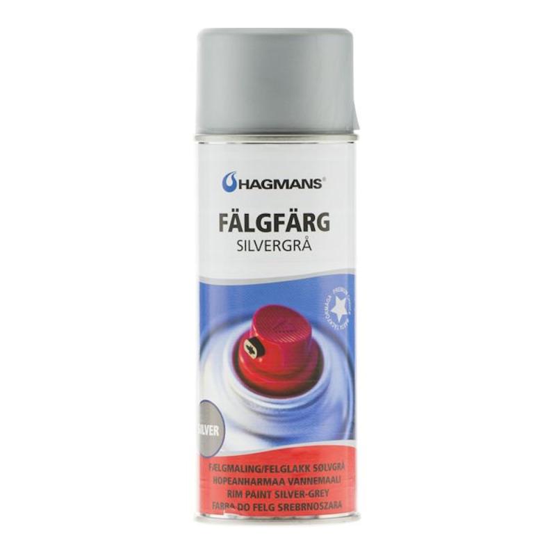 Fälgfärg 0,4 Liter Silvergrå Hagmans