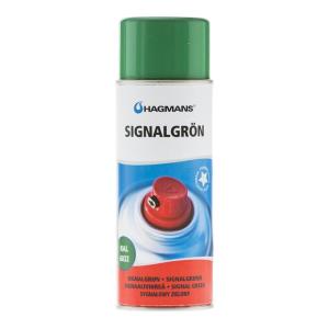 Sprayfärg 0,4 Liter Signalgrön Hagmans