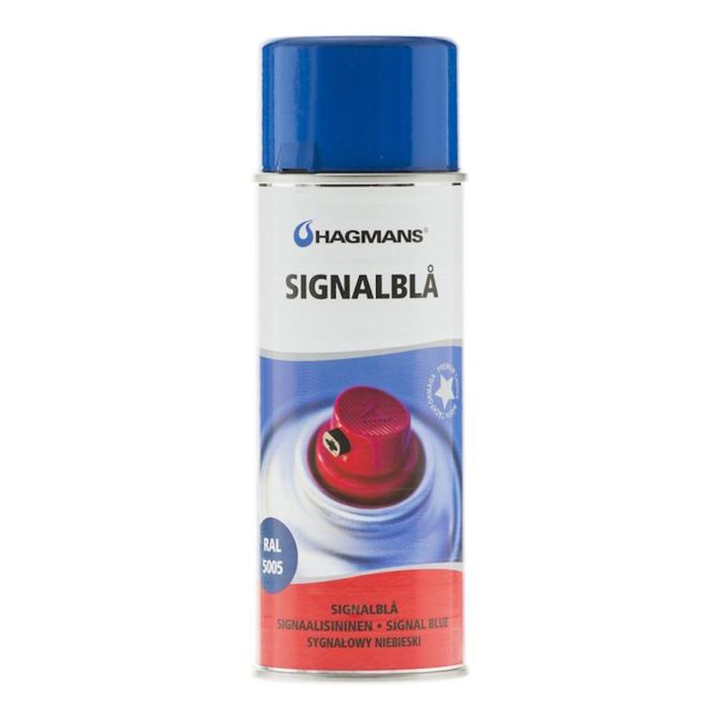 Spraymaling 0,4 Liter Signalblå Hagmans