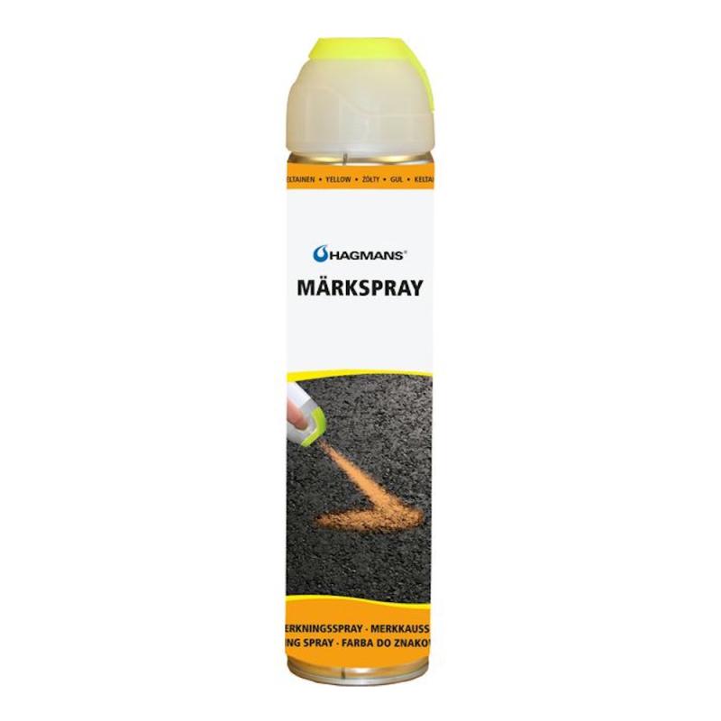 Märkspray 0,6 Liter Solid Gul Hagmans