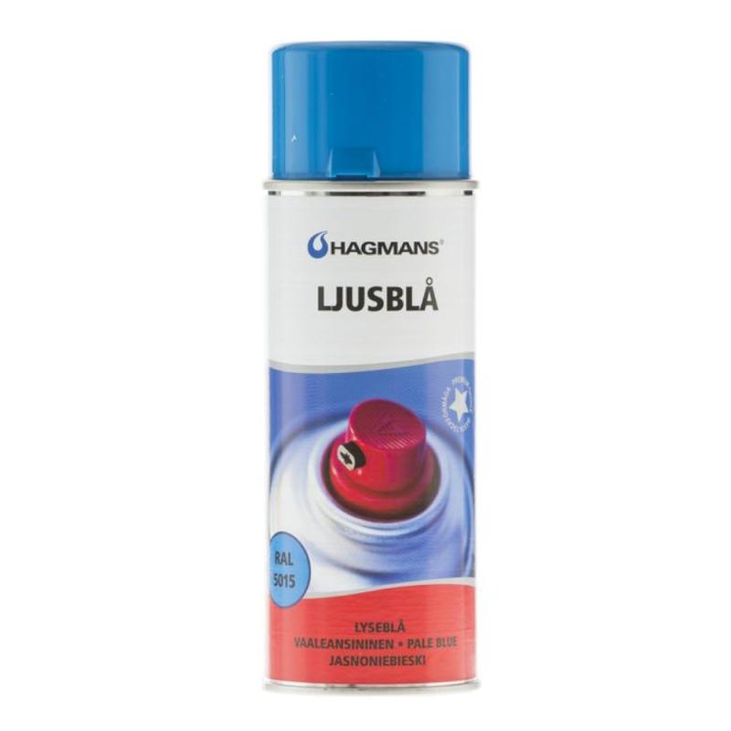 Spraymaling 0,4 Liter Lyseblå Hagmans