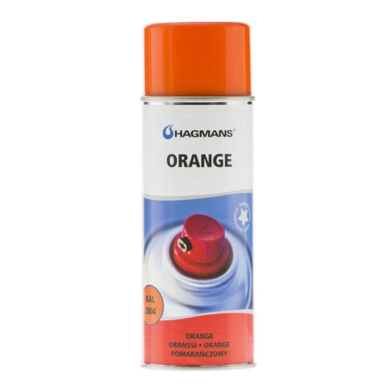 Spraymaling 0,4 Liter Orange Hagmans