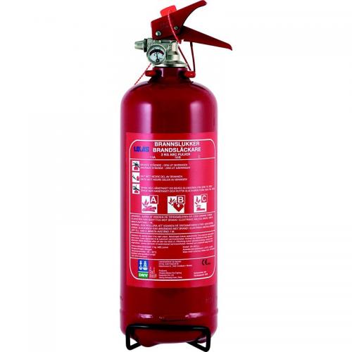 Brandsläckare 2 Kg Abc Pulver