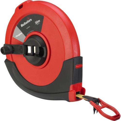 Långt mätband glasfiber 30M Hultafors