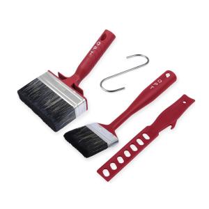 Penselset Rödfärg Easy 70-120mm QPT