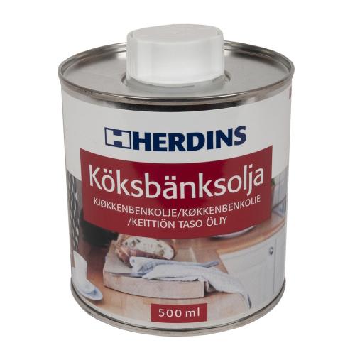 Køkkenbordolie 500ml, Herdins