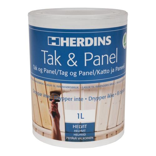 Roof And Panel Paint Full White 1L Herdins