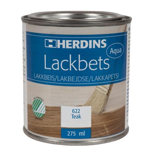 Lackbets Aqua 622 Teak 275ml, Herdins