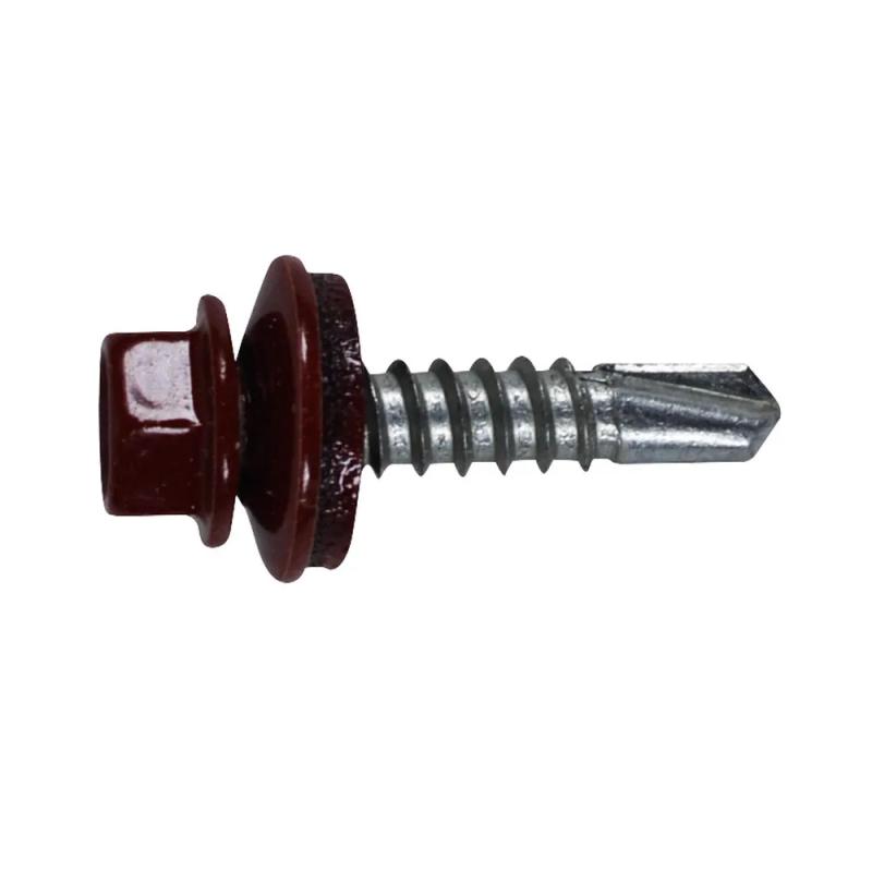 Lysbjælkeskrue 5,5x25mm Rød 100stk Nils Ahlgren