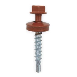 Farmer's Screw 4.8x35mm Brick Red 200pcs T-Bite Pro