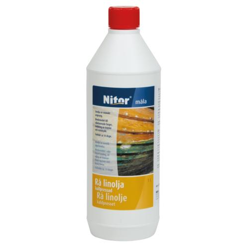 Rå Linolja Kallpressad, Nitor1L