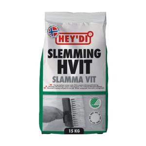 Hey'di Dekorputs Slamma 15kg Vit