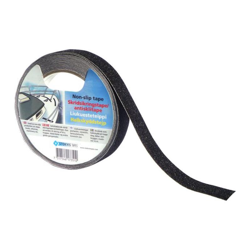 Skridsikker Tape 50mmx18m Sort Stokvis Tapes