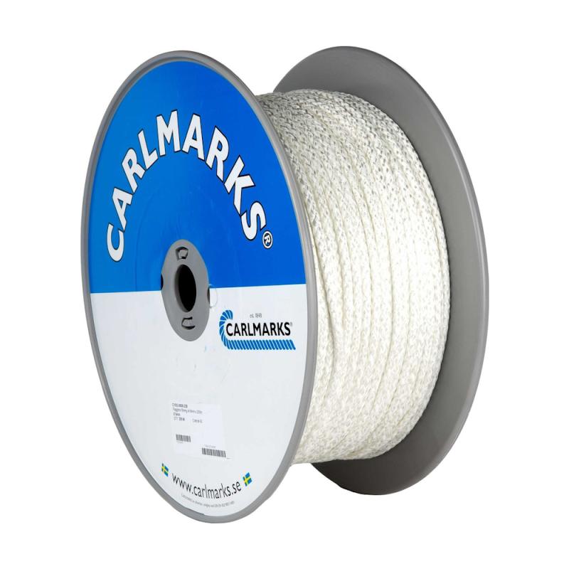Flagline Stærk 5mmx200m Hvid Carlmarks